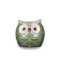 YOURNELO Creative Mugs Cocktail Ceramic Cup Party Cute Exotic Cocktail Glasses (Green Owl)