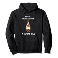 Not a Regular Owl A Superb Owl Party Owl Lovers Pun Lovers Pullover Hoodie