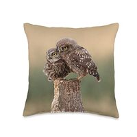 Owl Bird Throw Pillow