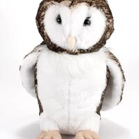 The Petting Zoo Barn Owl Stuffed Animal Plushie, Gifts for Kids, Wild Onez Farm Animals, Zoologee Ba