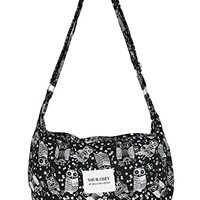 Your Cozy Women's Sling Crossbody Bags Large Shoulder Shopping Hobo Bag Handbag Top Zip Bags Ha