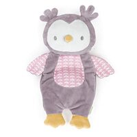 Ingenuity Premium Soft Plush Soothing Bean Bag Lovey - Nally The Owl, Ages Newborn and up