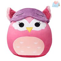 BSTAOFY Cute Owl Soft Plush Pillow Collection with Removable Eye Mask Squishy Owl Stuffed Animal Cus