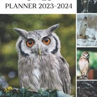 Owls Planner Calendar 2023 - 2024: Owls 2023-2024 Monthly Large Planner, 2023-2024 Planners For Wome