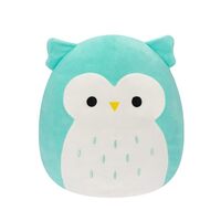 Squishmallows Original 14-Inch Winston Teal Owl - Large Ultrasoft Official Jazwares Plush