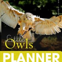 Little Owls Pocket Planner 2023: Little Owls 2 year monthly planner 2023-2024 pocket size: Small Poc