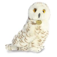 Aurora® Adorable Miyoni® Snowy Owl Stuffed Animal - Lifelike Detail - Cherished Companionshi