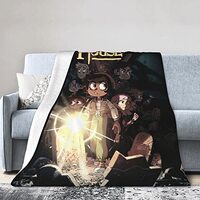 atgzfdr The Owl Anime House Blanket Throw Blankets Ultra Soft Flannel Lightweight Throws for Couch, 