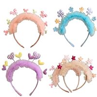 The Crafty Owl Hearts Flower Butterflies Stars Lace Hairbands Party Festivals Headbands (Mixed Set o