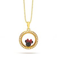 Disney Minnie Mouse Petite Living Locket Set - Gold