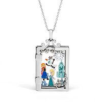 Disney Princess Storybook Living Locket Set - Frozen 16-19"