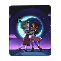 atgzfdr The Owl Anime House Mouse Pad Gaming Mouse Pad Mat Desk Pad with Non-Slip Rubber Base for Ho