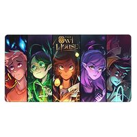 atgzfdr The Owl Anime House Mouse Pad Extended Large Mouse Pad with Non-Slip Rubber Base for Home Of