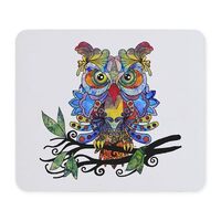 CafePress Wild Owl Mousepad Non-Slip Rubber Gaming Mousepad