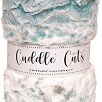 Minky Luxe Snowy Owl Mallard Cuddle Cuts 1 2-Yard Cut Shannon Fabrics