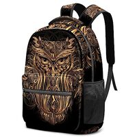 HELVOON School Backpack for Women Men 12.6 x 6.3 x 16 in Travel Backpack Laptop Notebook School Bag 