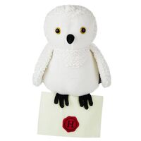 Hallmark Harry Potter Owl Stuffed Animal (Hedwig with Envelope) Easter Basket Stuffers