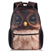 Owl Backpack for Boys Girls large 17-inch Laptop Travel Laptop Daypack School Bag with Multiple Pock