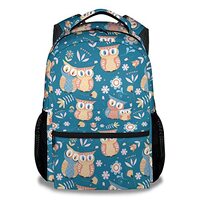 COOPASIA Owl Backpack for Girls Boys, 16 Inch Owl Theme Bookbag with Adjustable Straps, Durable, Lig