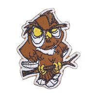 PITAI Owl Iron On Patches Embriodered Patch Badge Iron On Sew On Clothes Decorative T-Shirt Jean Rep