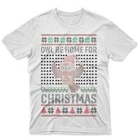 Owl Be Home Snowflakes Trees Holiday Season Sweatshirt T-Shirt Tee
