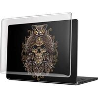 Skinit Case + Skin Compatible with MacBook Pro 14in (2021) - Sarah Richter Skull and Owl by Sarah Ri