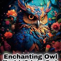 Enchanting Owl Mandala Coloring Book: Unleash Your Creativity with Unique, Detailed Owl and Mandala 
