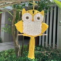 ACEDSGN Large Macrame Wall Hanging Owl Dream Catcher Boho Wall Decor for Home Nursery Dorm Christmas