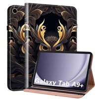ALILANG Case for Samsung Galaxy Tab A9 Plus 11 Inch Case 2023 with Stylus, Shockproof Folding Stand 