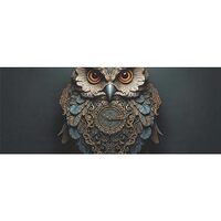 DNOVING 2 Rolls Owl Birthday Wrapping Paper - 58 x 23 inch Gift Wrapping Paper for Kids Birthday &am