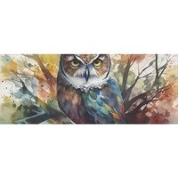 DNOVING 2 Rolls Owl Birthday Wrapping Paper - 58 x 23 inch Gift Wrapping Paper for Kids Birthday GWP