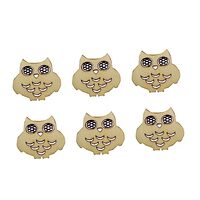 SEWACC Owl Christmas Decorations DIY Craft Projects Wooden Hanging Ornaments Decorative Embellishmen
