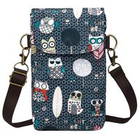 AOCINA Small Crossbody Purse Cute Travel Cell Phone Purse Kawaii Cross Body Bag Purses for Women(Owl