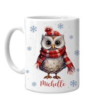 Hyturtle Personalized Owl Mug Gifts For Girls Men Women - Birthday Christmas Gifts For Owl Lovers - 