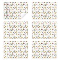 CAIRIAC Owl Wrapping Paper, Colorful Owls Design Gift Wrapping Paper, Cute Animals Wrapping Paper fo