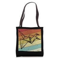 Retro Folding Owl Paper Crane Master Origami Tote Bag