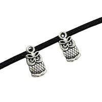 YOOGCORETT 50pcs Cute Alloy Owl Charms Pendants Animal Pendants Beads for DIY Earring Necklace Brace