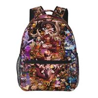 atgzfdr The Owl Anime House Backpack Laptop Daypack Leisure Travel Backpack 15.7 inch Adjustable Sho