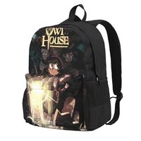 atgzfdr The Owl Anime House Backpack with Large Capacity Laptop Backpack Business Daypack Adjustable