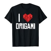 I love Origami Paper Crane Folding Owl Master Origami T-Shirt