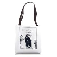 Origami Chinese Hanzi Folding Owl Paper Crane Master Origami Tote Bag