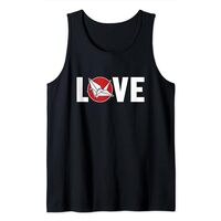 Origami Love Paper Crane Folding Owl Master Origami Tank Top
