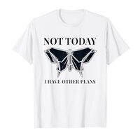 Not Today I Have Other Plans Folding Owl Paper Crane Origami T-Shirt