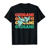Retro Text Paper Crane Folding Owl Master Origami T-Shirt