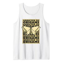 Addicted To Origami Owl Paper Crane Folding Master Origami Tank Top