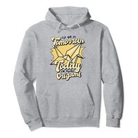 Today I'm Doing Origami Paper Crane Folding Owl Origami Pullover Hoodie