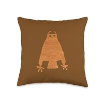 P&L Originals Owl Petroglyph. Throw Pillow, 16x16, Multicolor