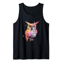 Origami Owl Japanese Art Paper Folding Artist Tank Top