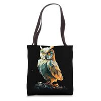 Origami Owl Japanese Art Paper Folding Artist Tote Bag