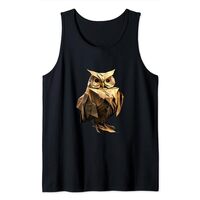 Origami Owl Japanese Art Paper Folding Artist Tank Top
